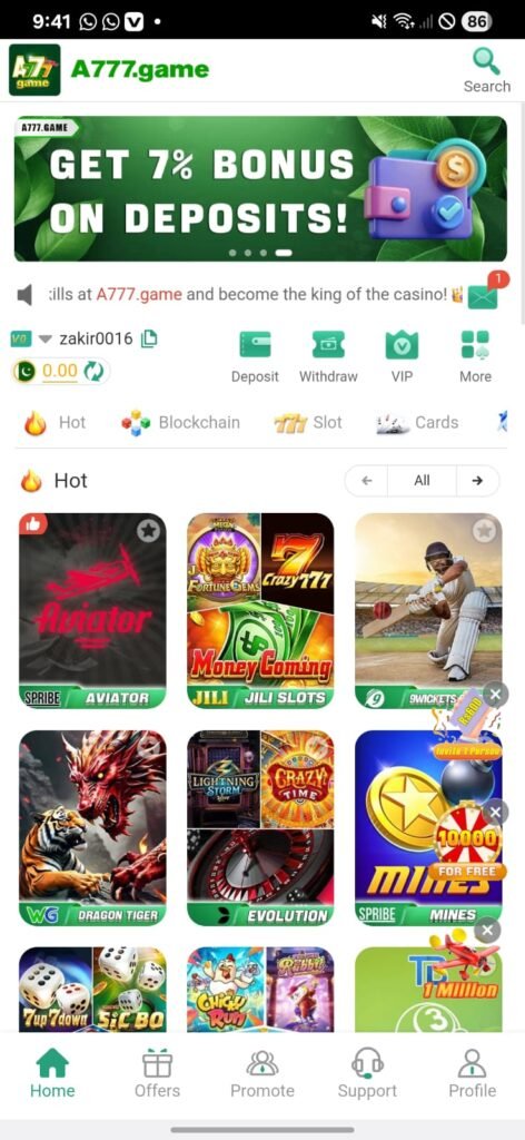 A777 Game