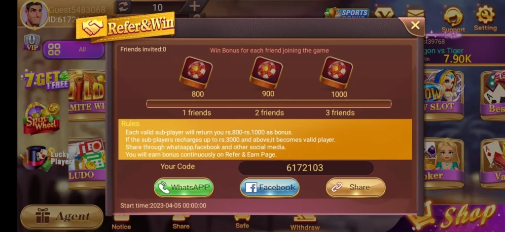 Invite Card Rummy Game APK