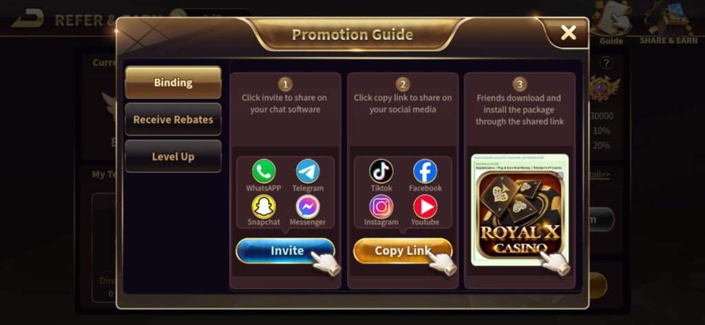 Royal x Casino Game